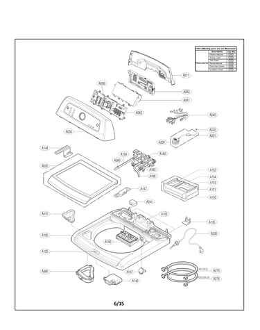 Top cover parts