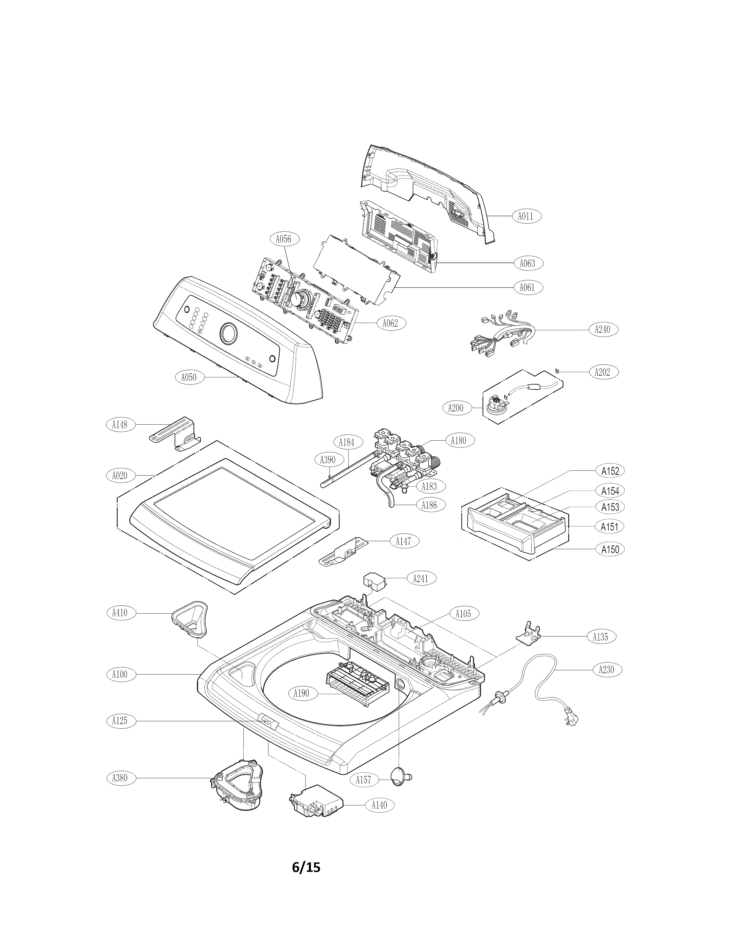 Top cover parts