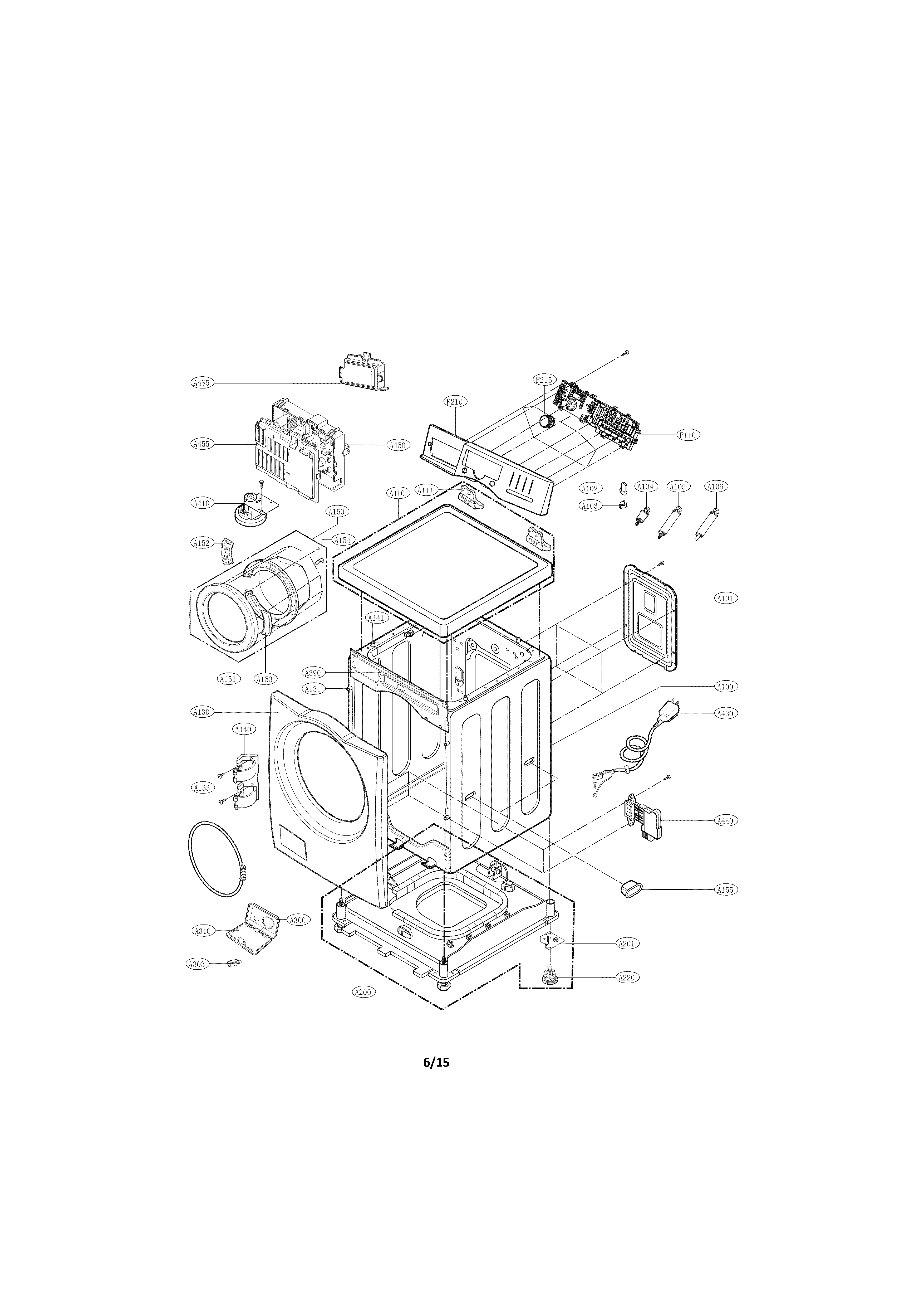 Control panel parts