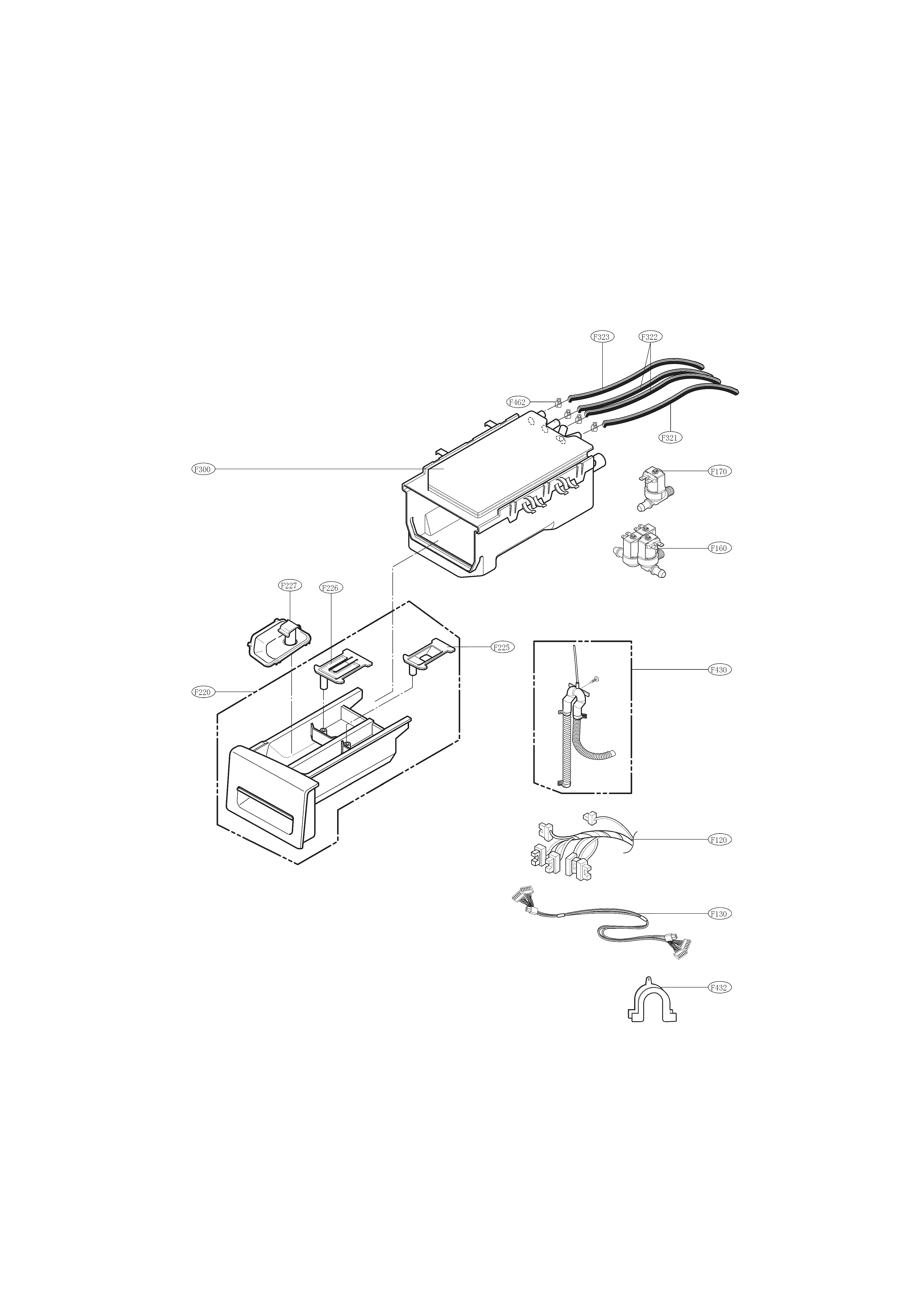 DISPENSER PARTS