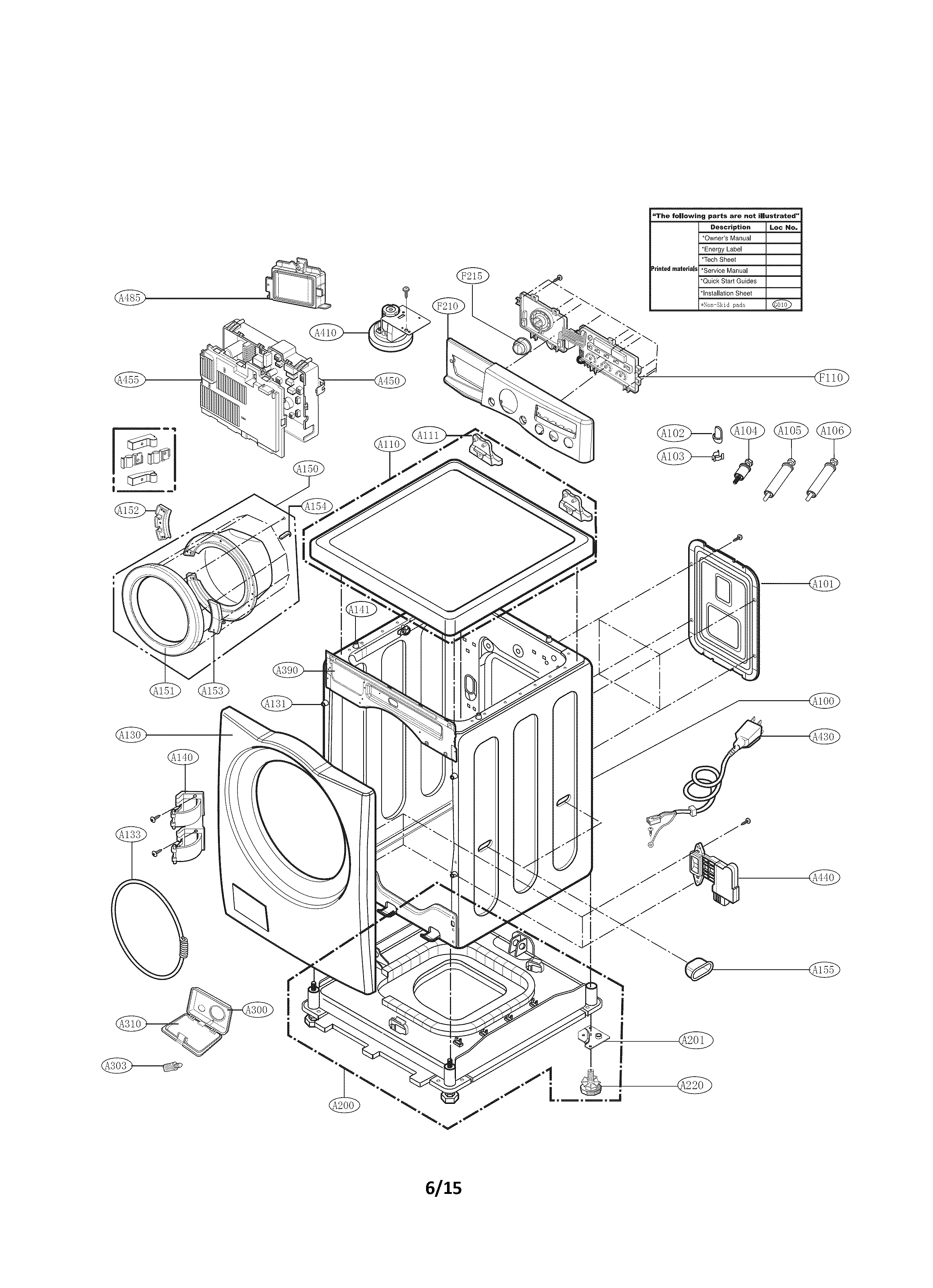 Control panel parts
