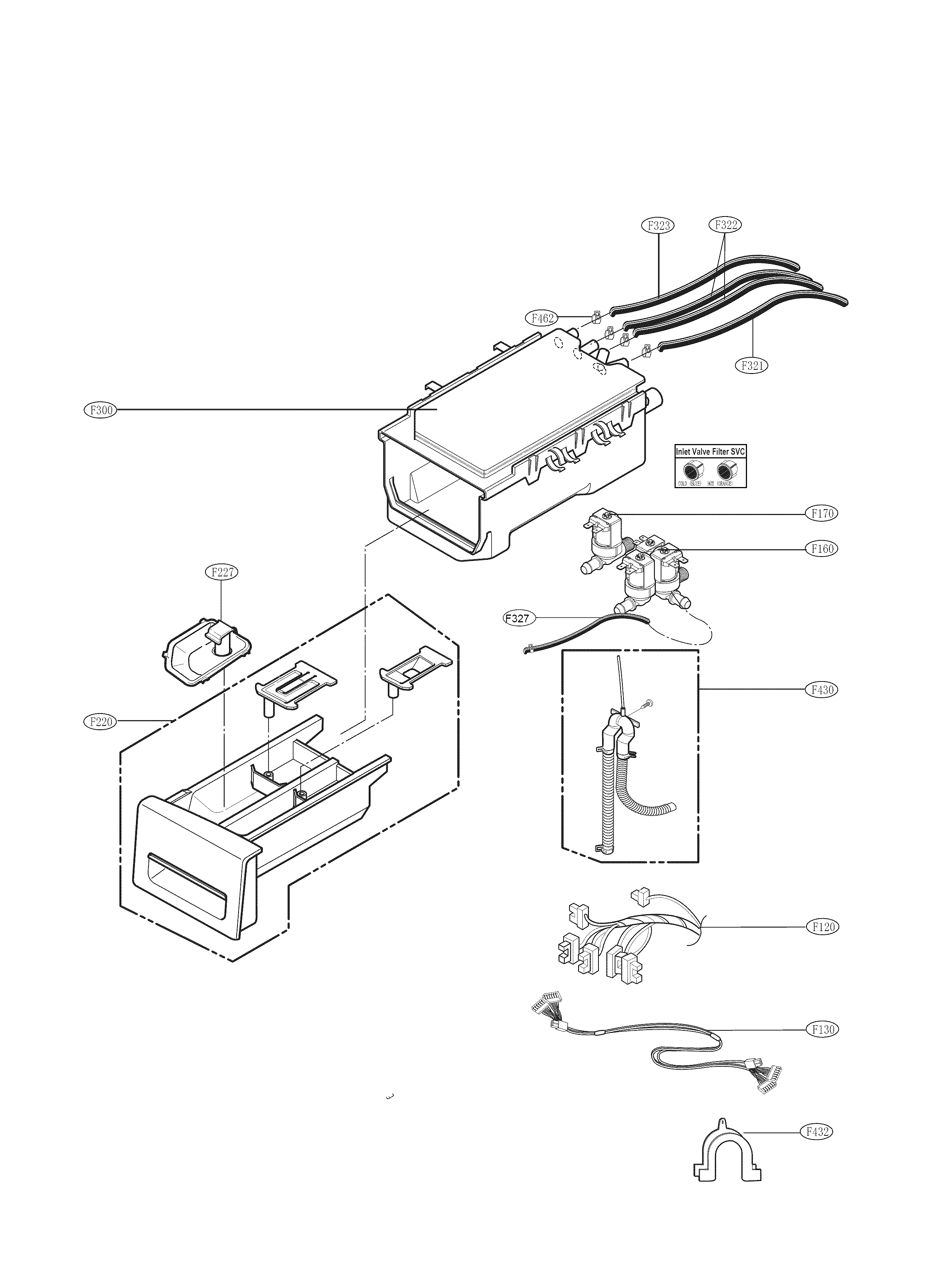 DISPENSER PARTS