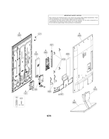 Exploded view parts