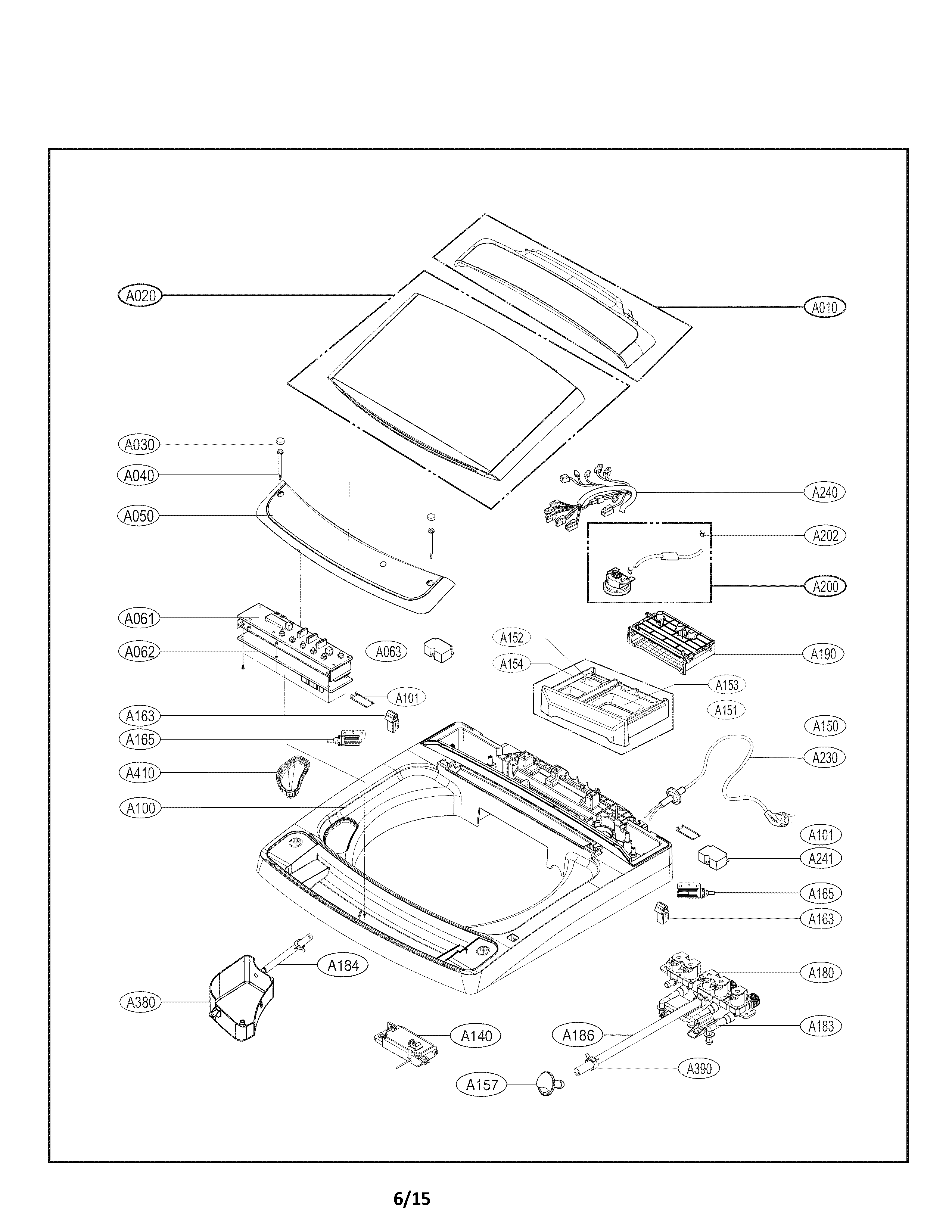 Top cover parts