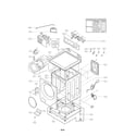 Kenmore 79641162410 control panel parts diagram