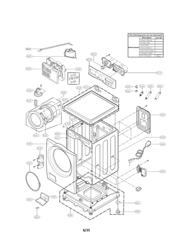 Control panel parts