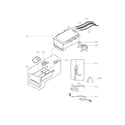 Kenmore 79641162410 dispenser parts diagram