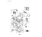 Kenmore Elite 79641582410 control panel parts diagram