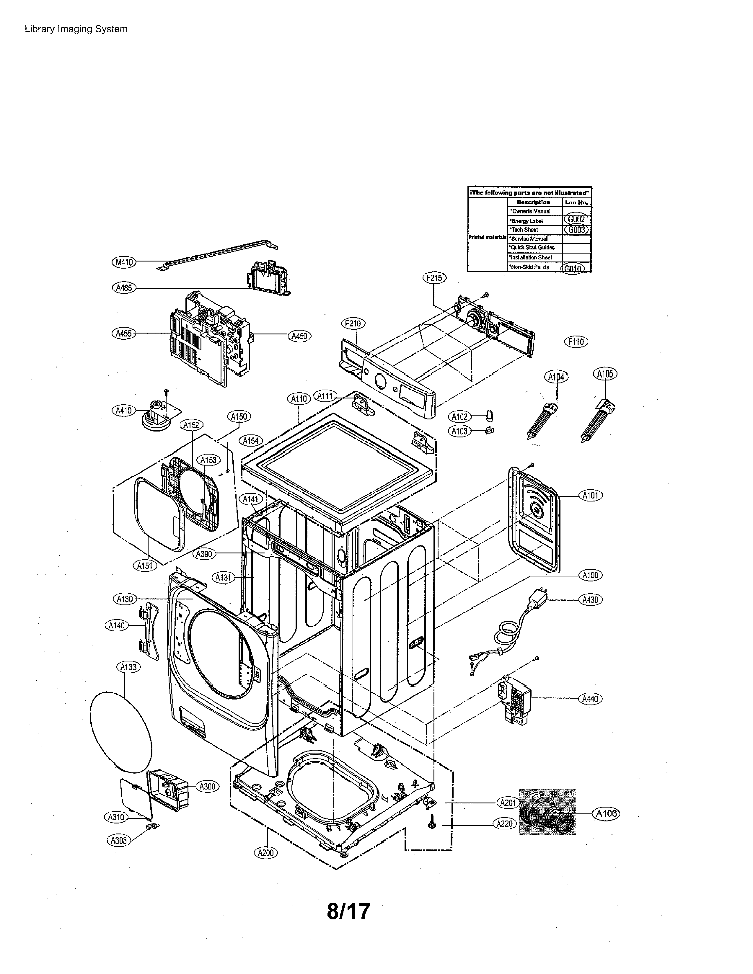 Control panel parts