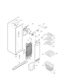 Freezer compartment parts