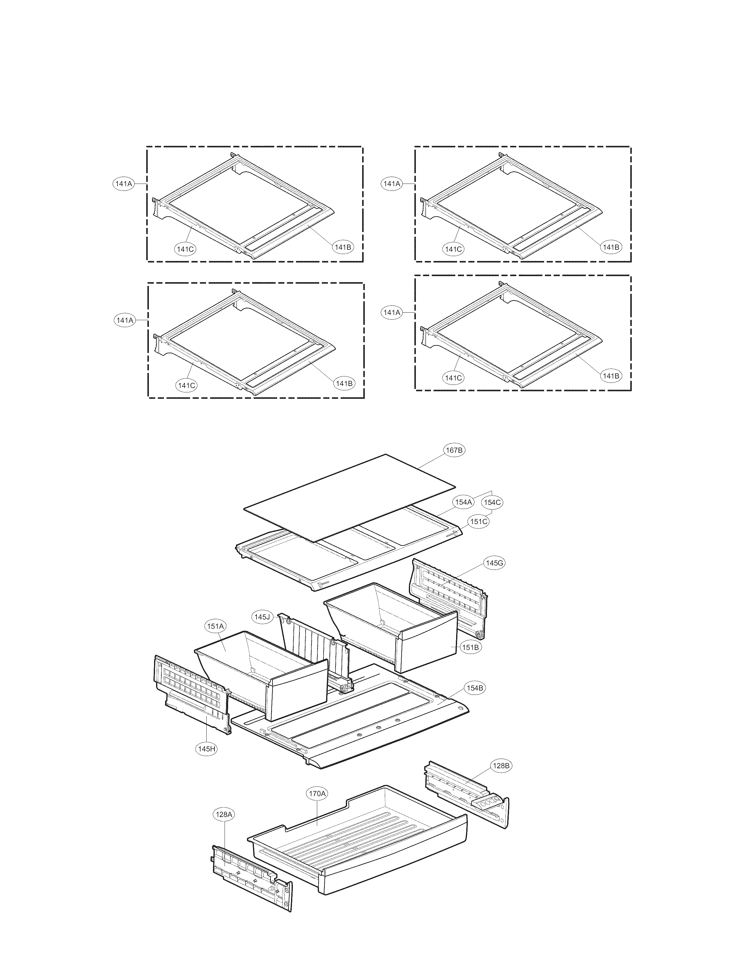 Refrigerator parts