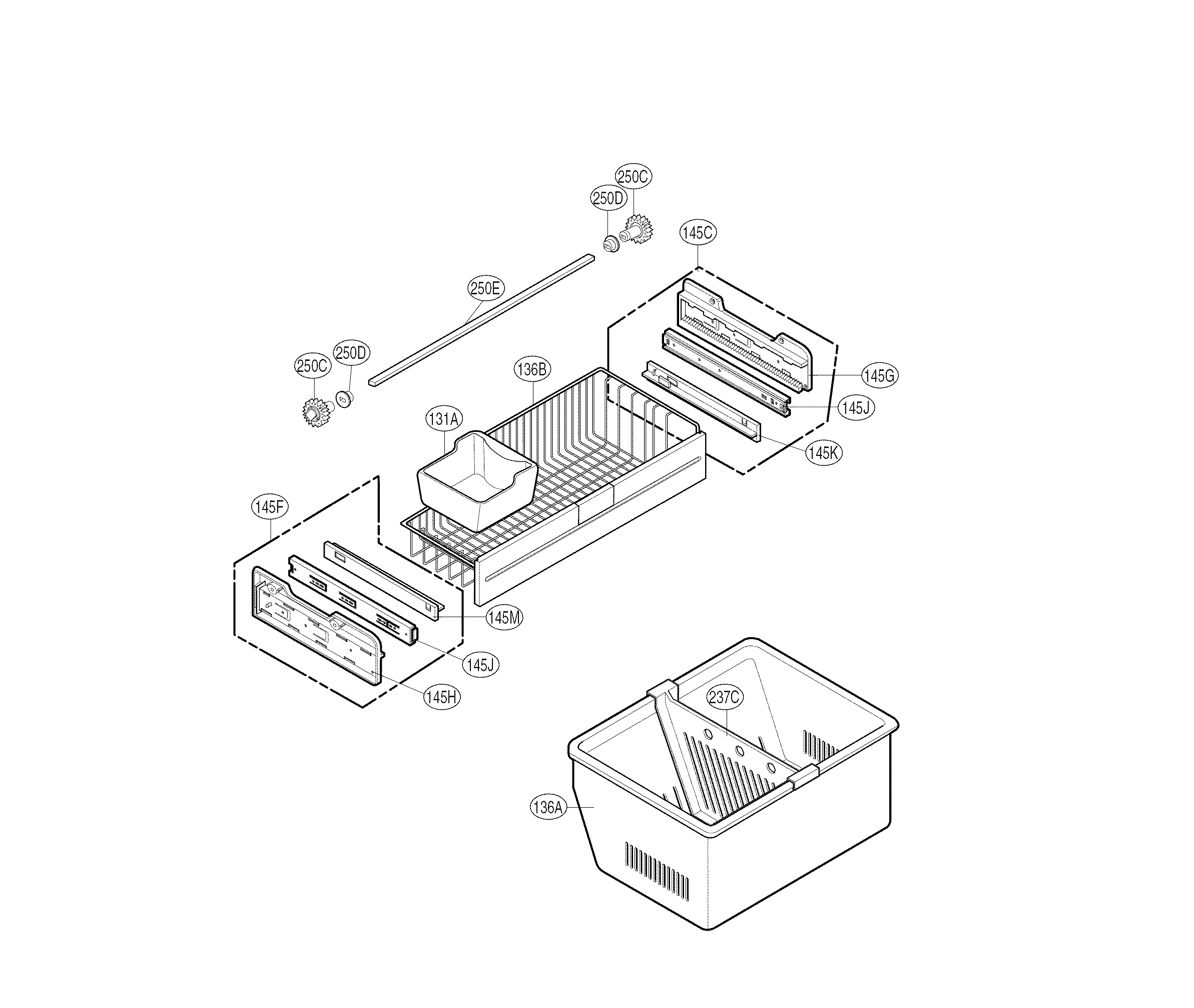 Freezer parts