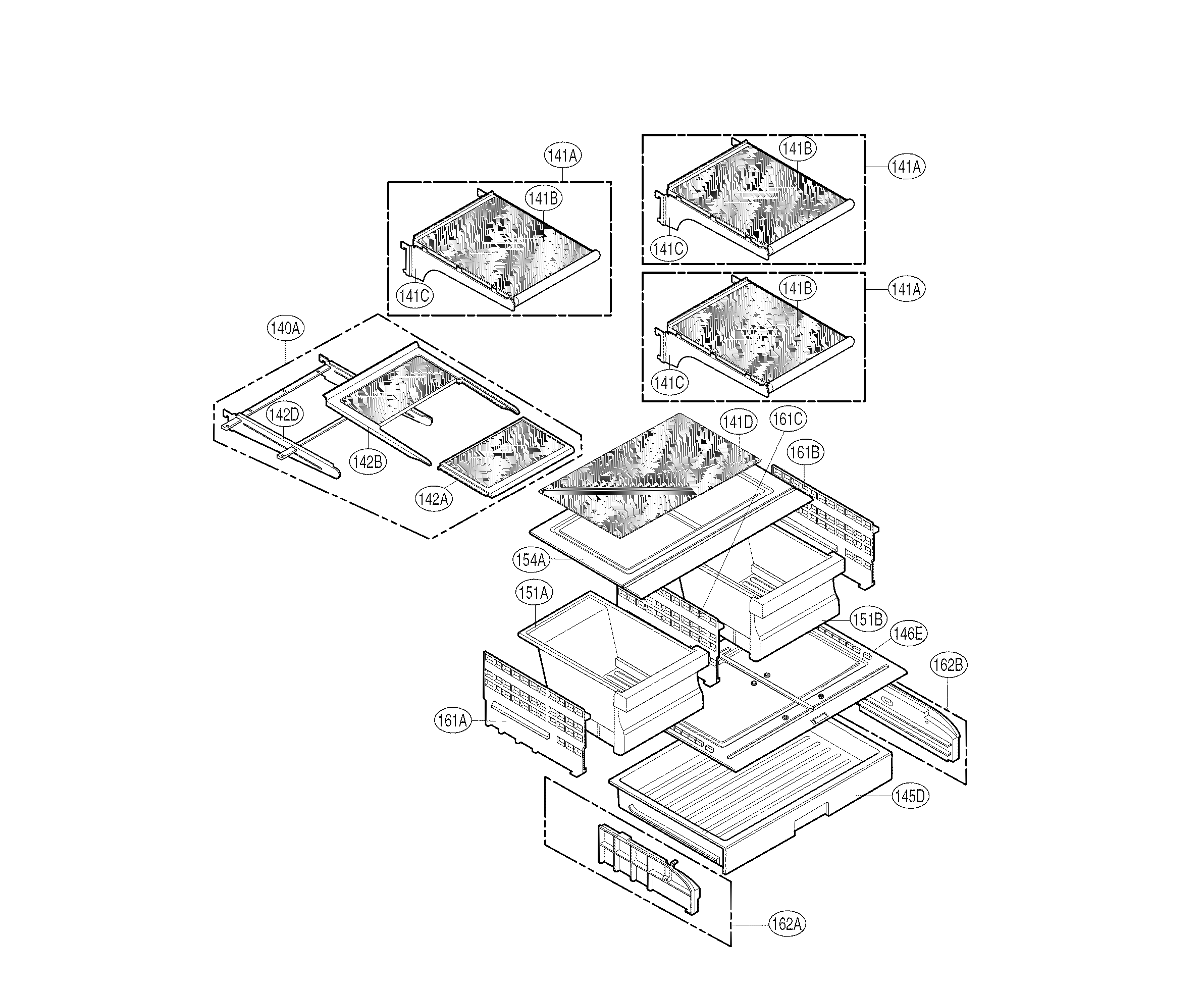 Refrigerator parts