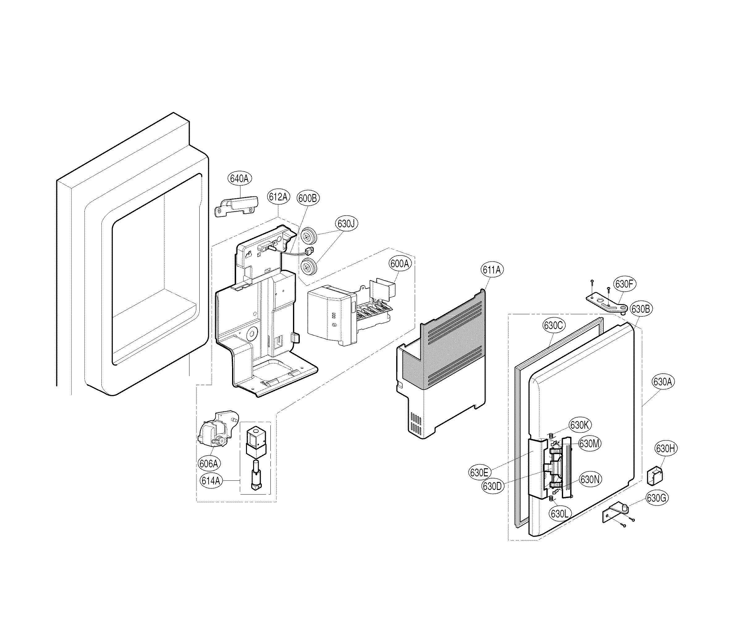 Ice maker parts