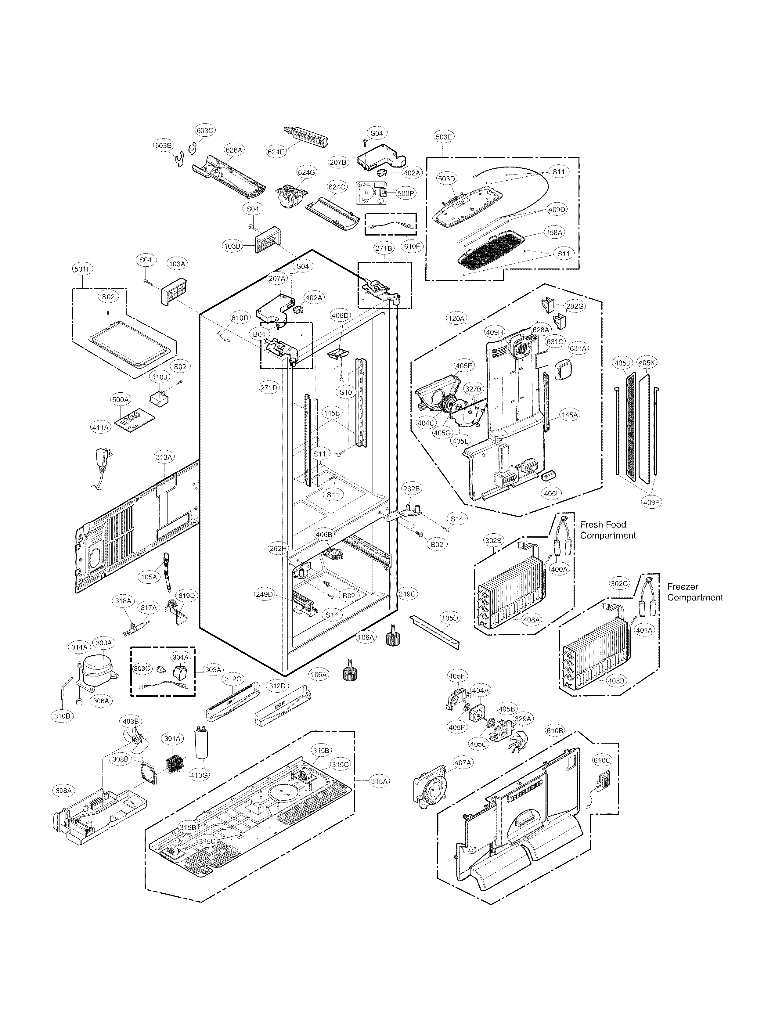 Case parts