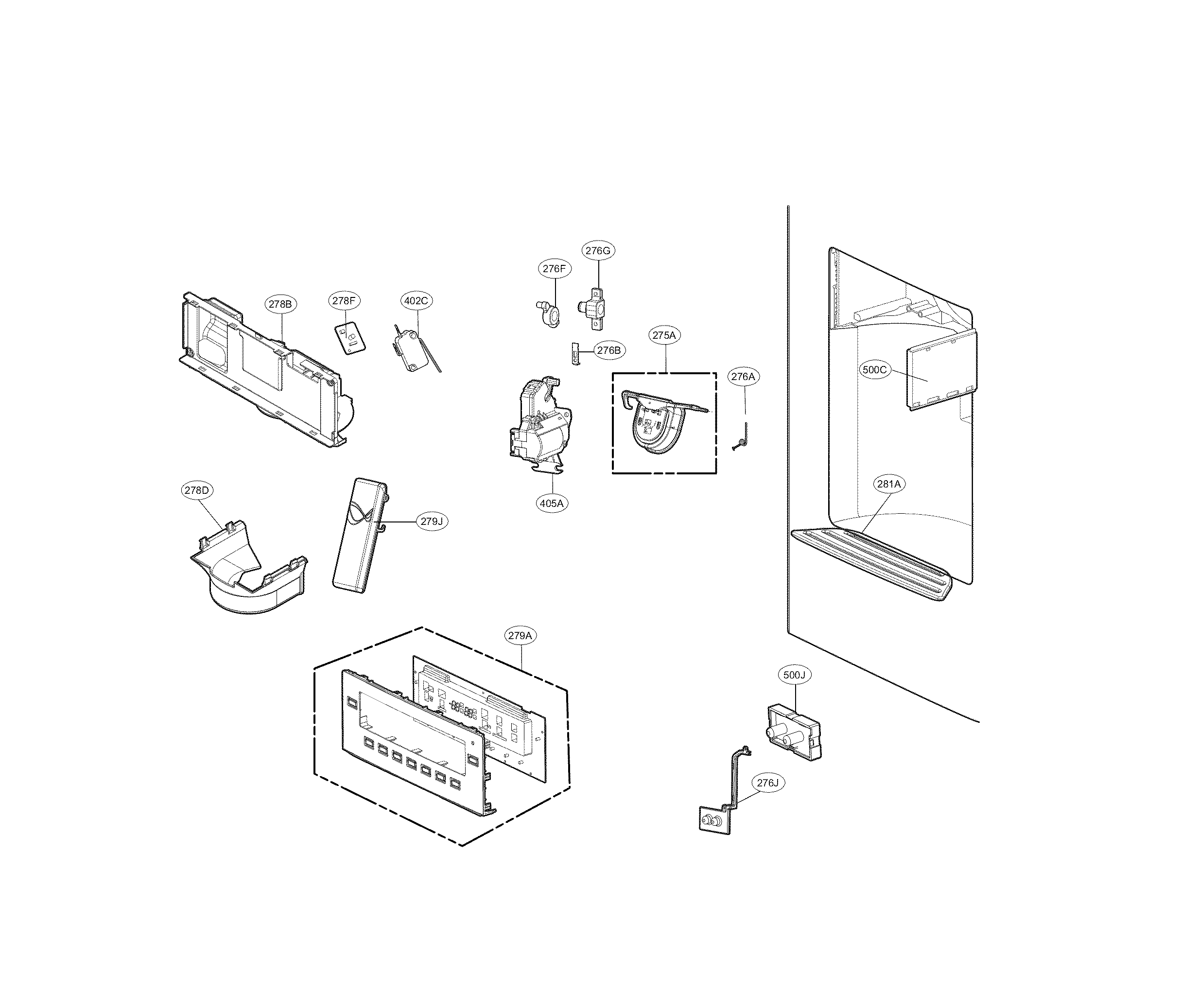 Dispenser parts