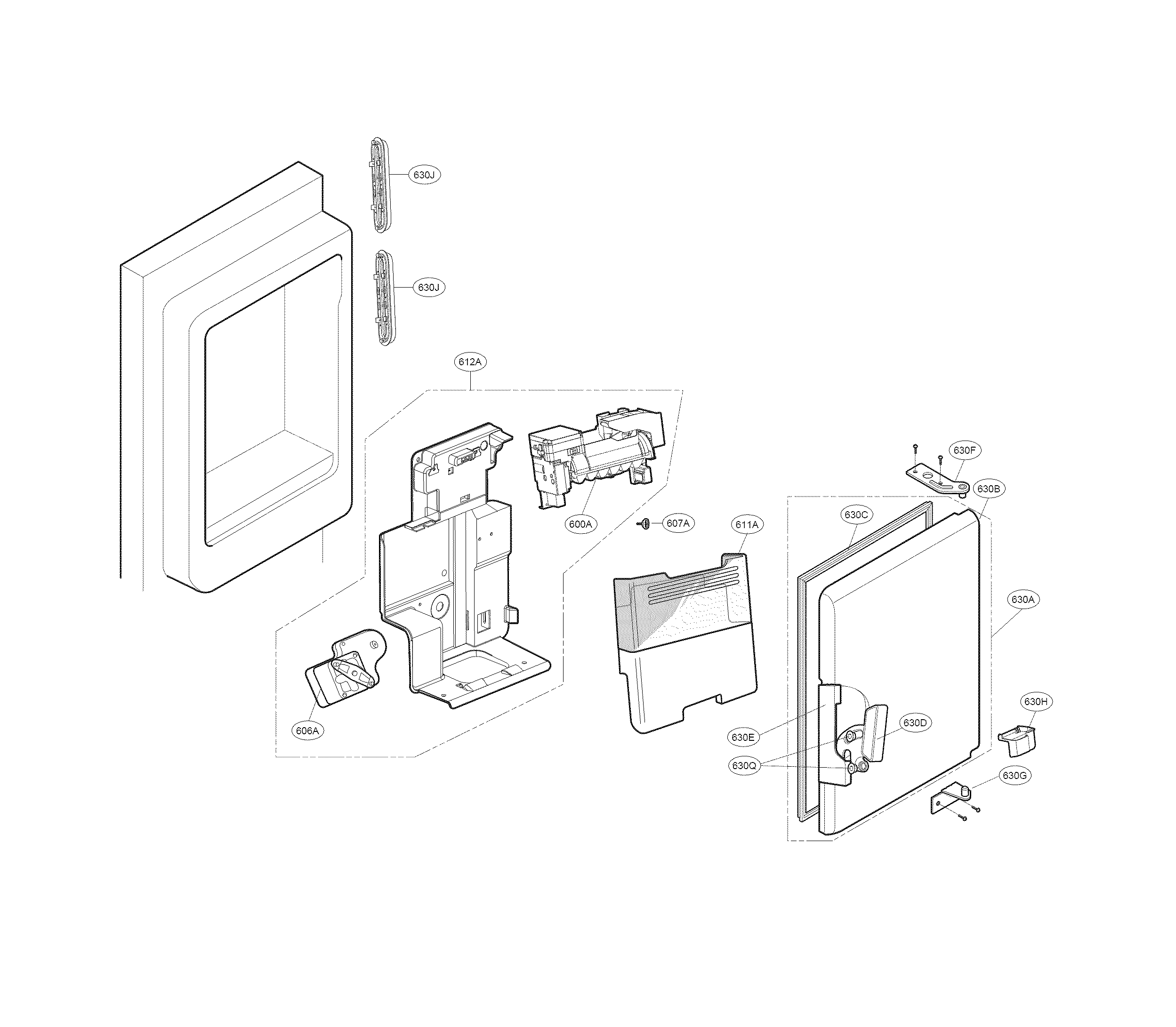 Ice maker parts