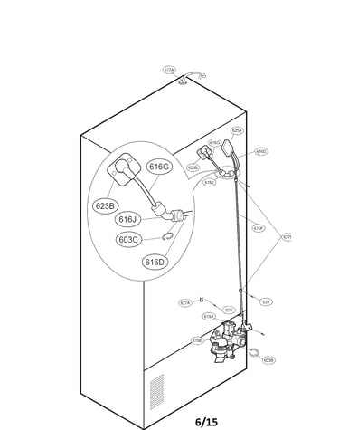 Valve and water parts
