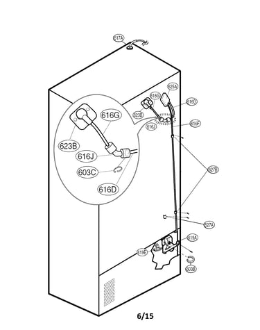 Valve and water parts