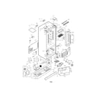 LG LFC21776ST/01 case parts diagram