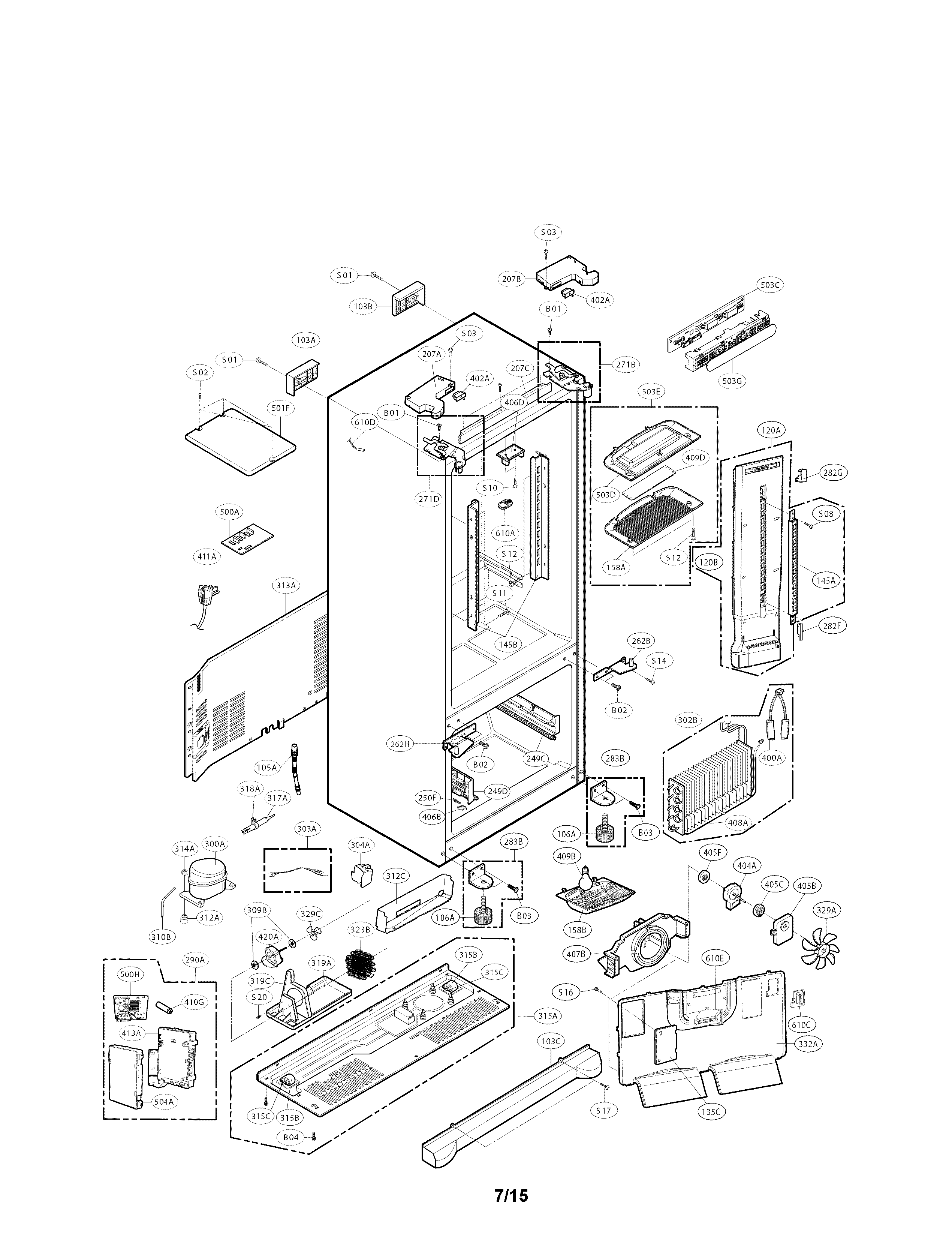 Case parts