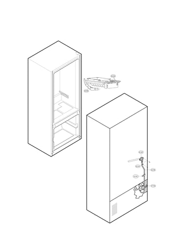 Water and ice parts