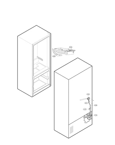 Water and ice parts