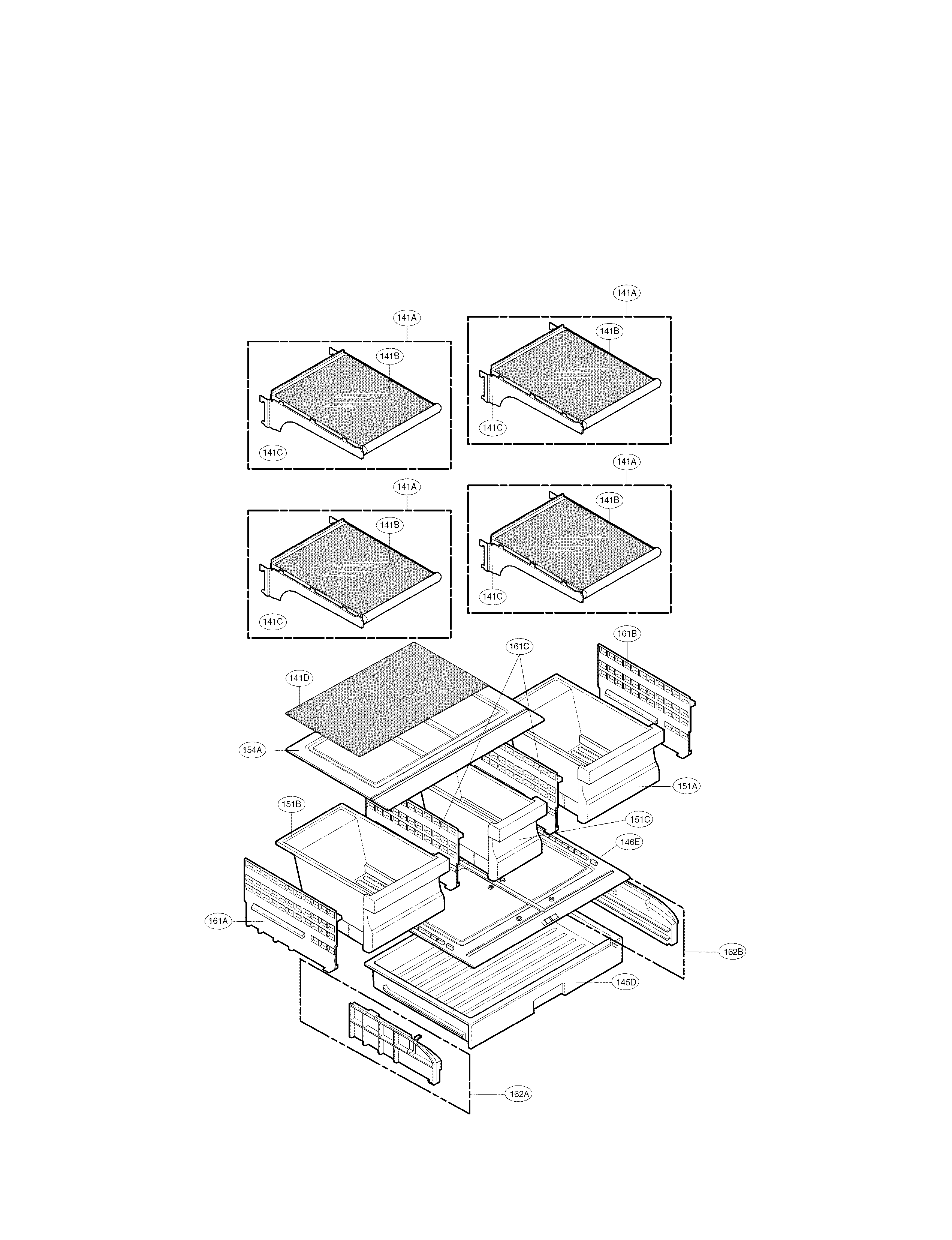 Refrigerator parts