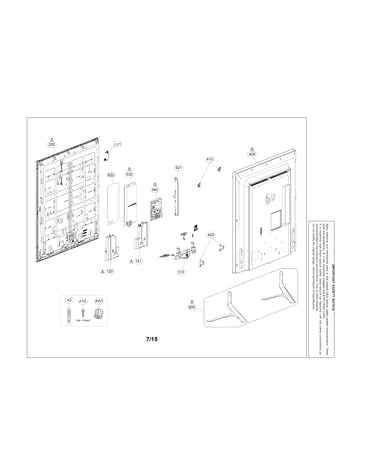 Exploded view parts