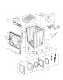 Cabinet and door parts