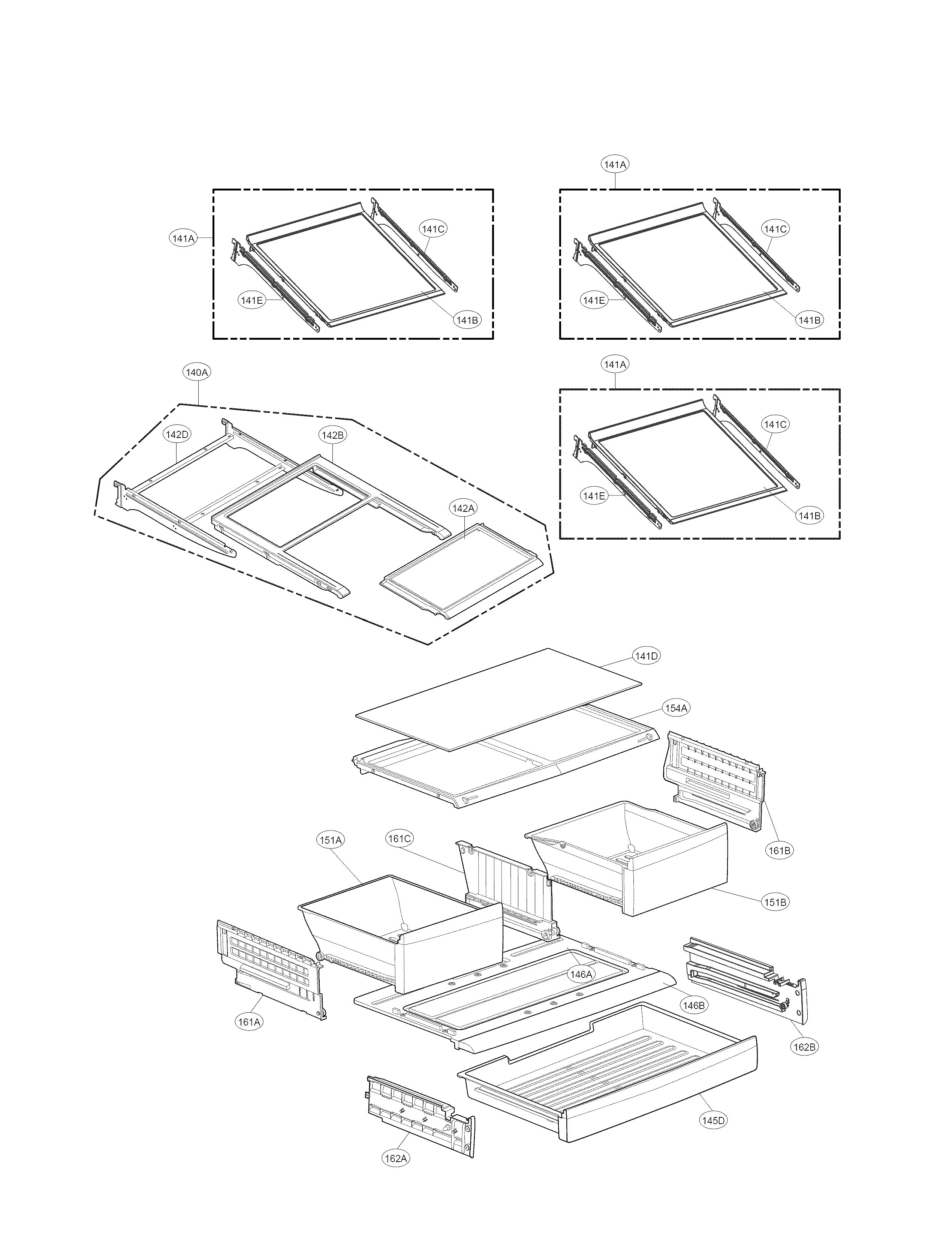 Refrigerator parts