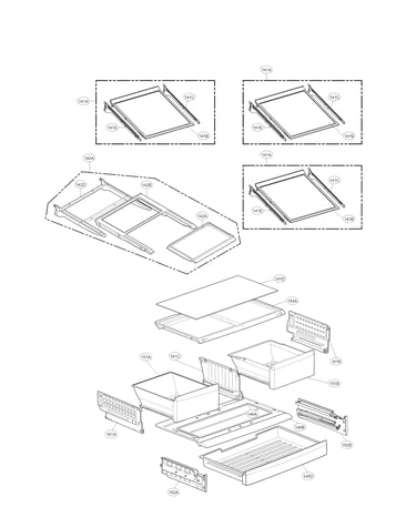 Refrigerator parts