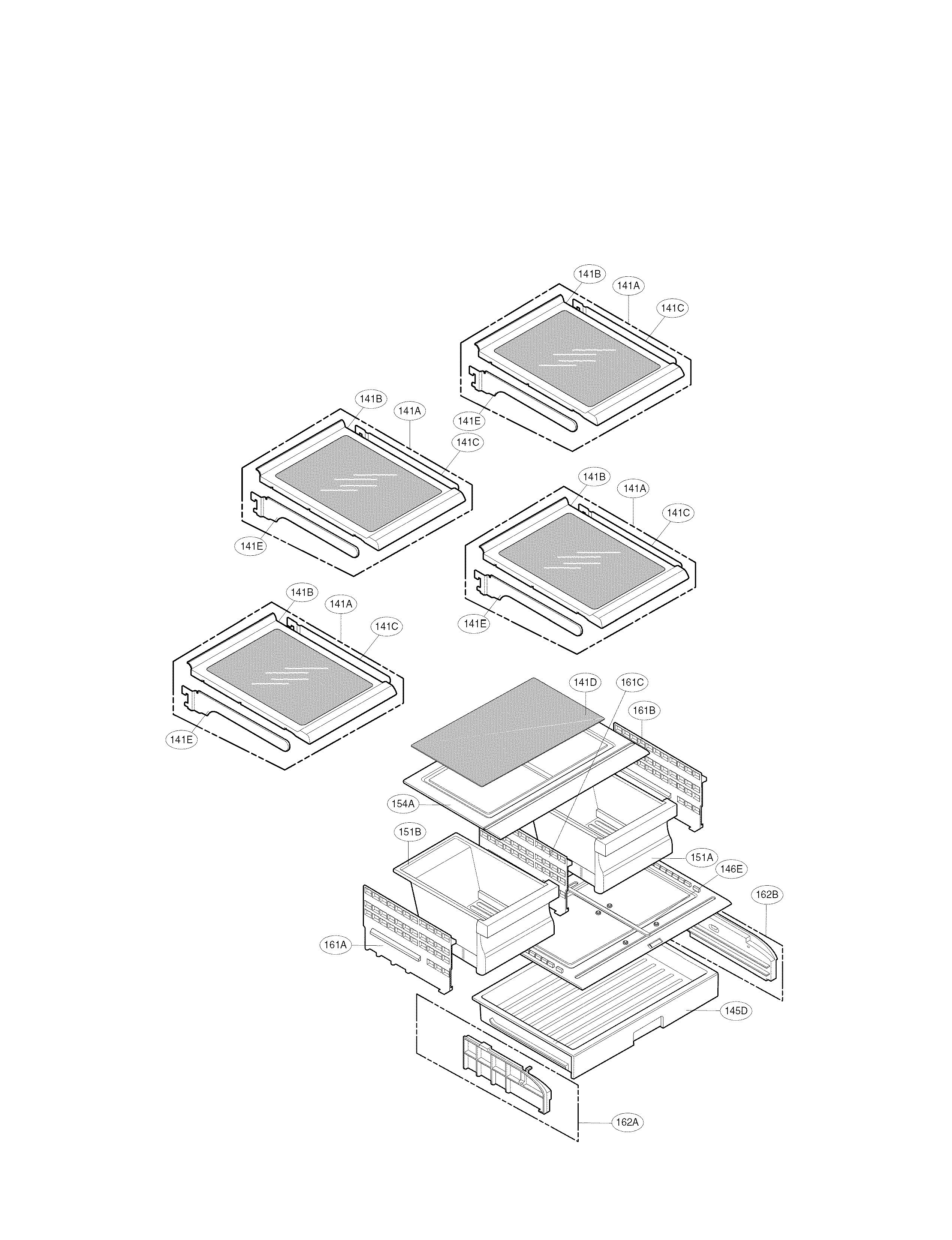Refrigerator parts