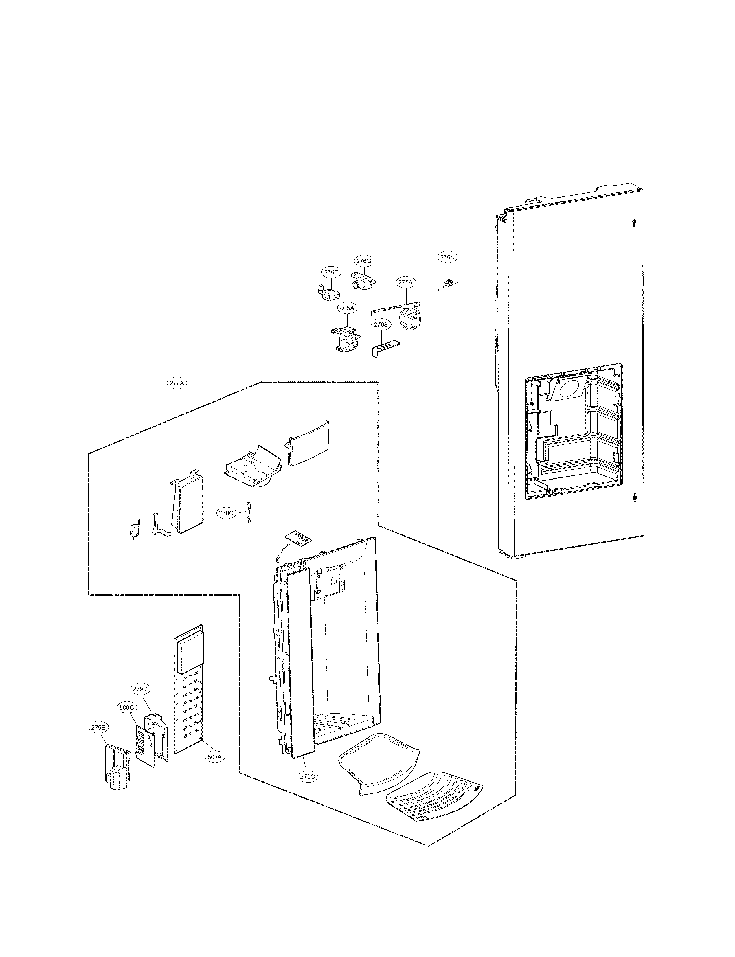 Dispenser parts