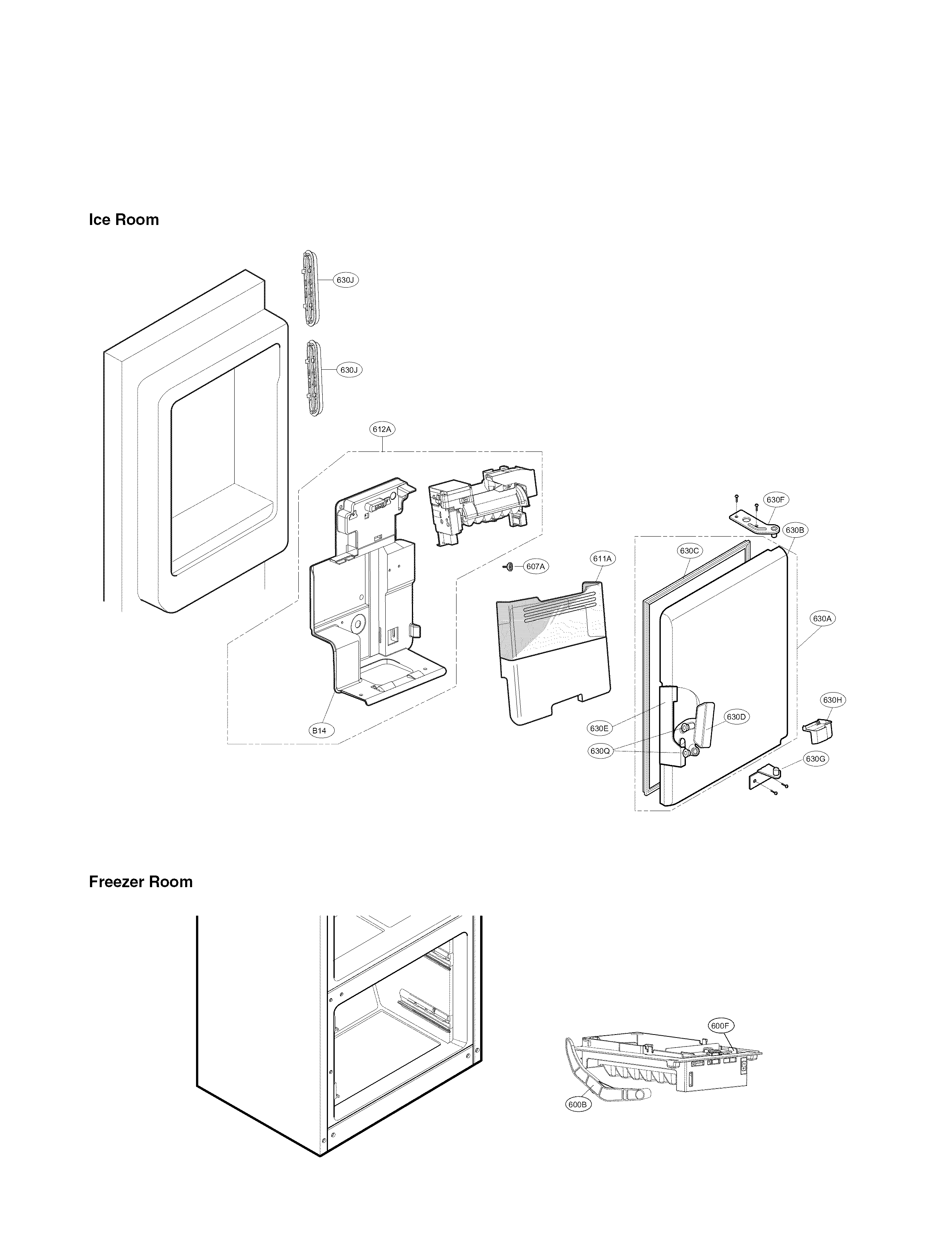 Ice maker parts