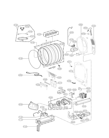 Drum assembly parts