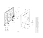 LG 49LF5400 exploded view part diagram