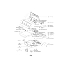 LG WT7700HVA/00 top cover parts diagram