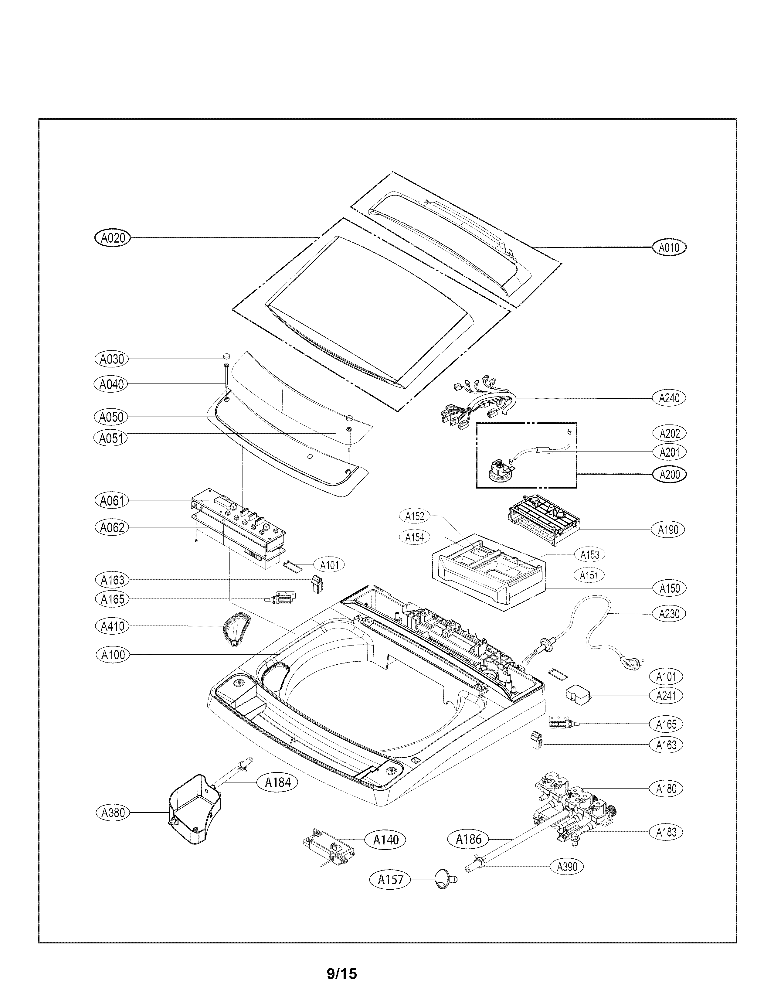 CONTROL PANEL PARTS