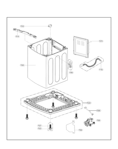 Cabinet and door parts