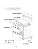Upper door parts