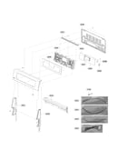 Cooktop control parts