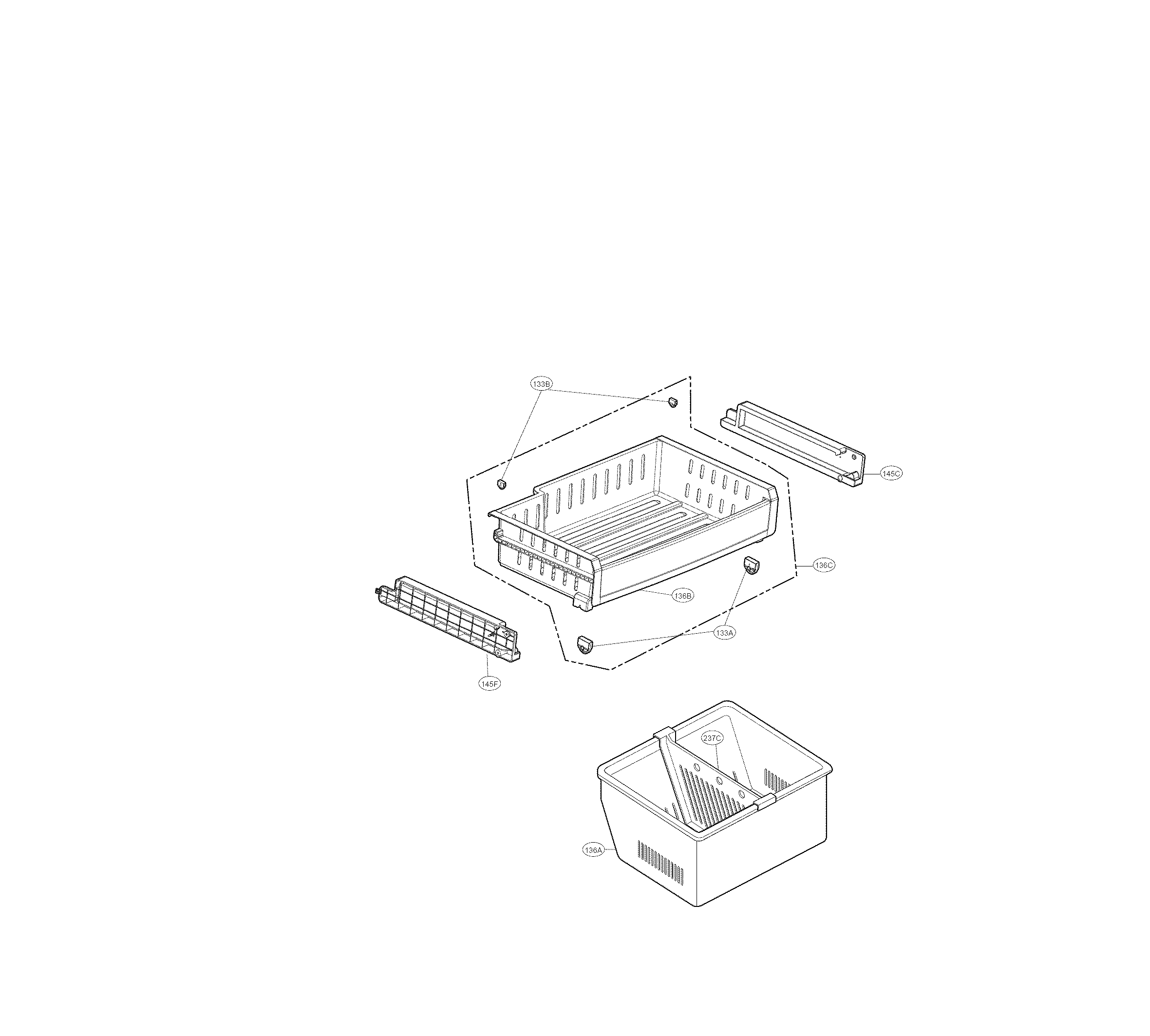 Freezer parts