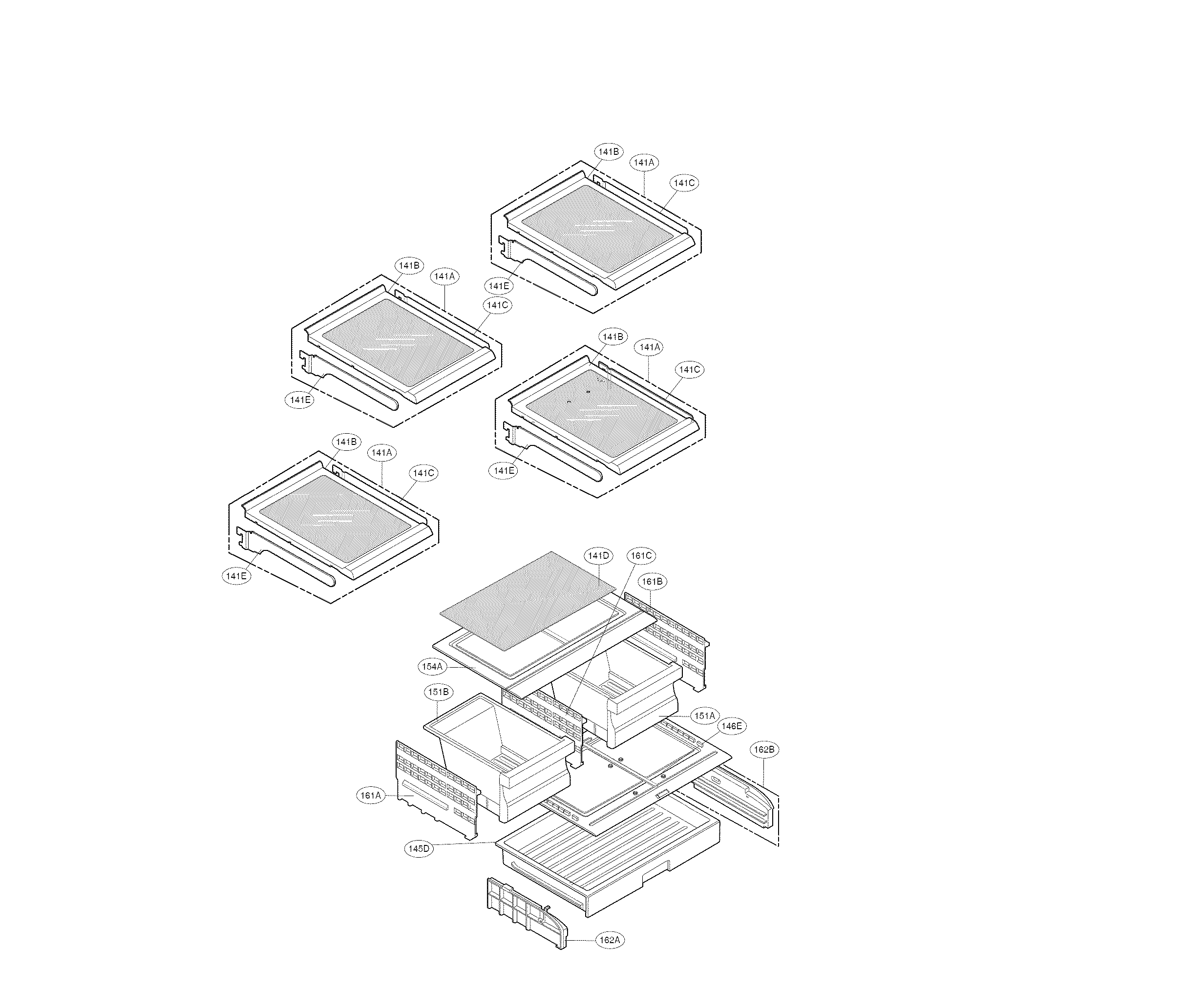 Refrigerator parts