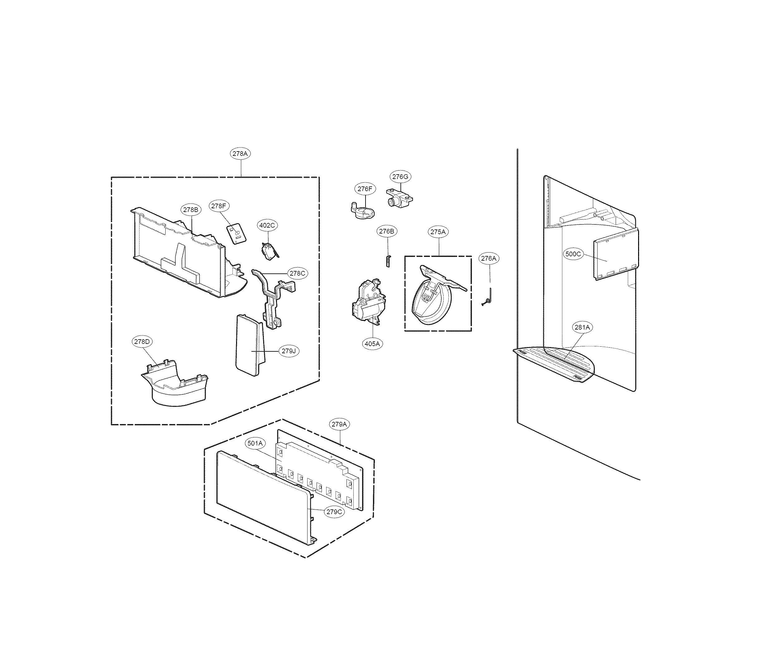 Dispenser parts