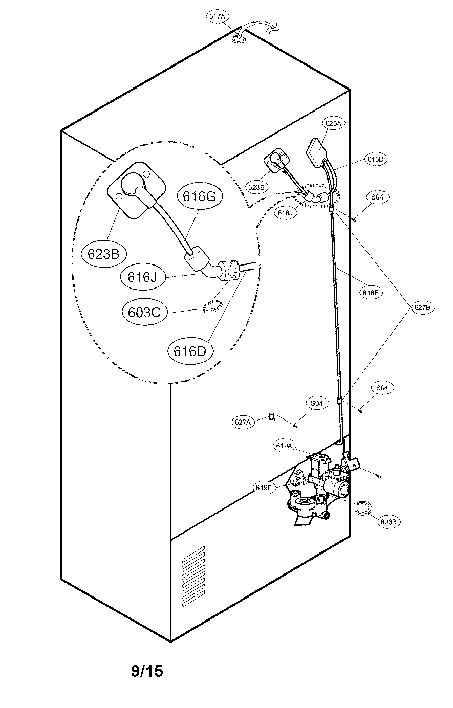 VALVE AND WATER PARTS