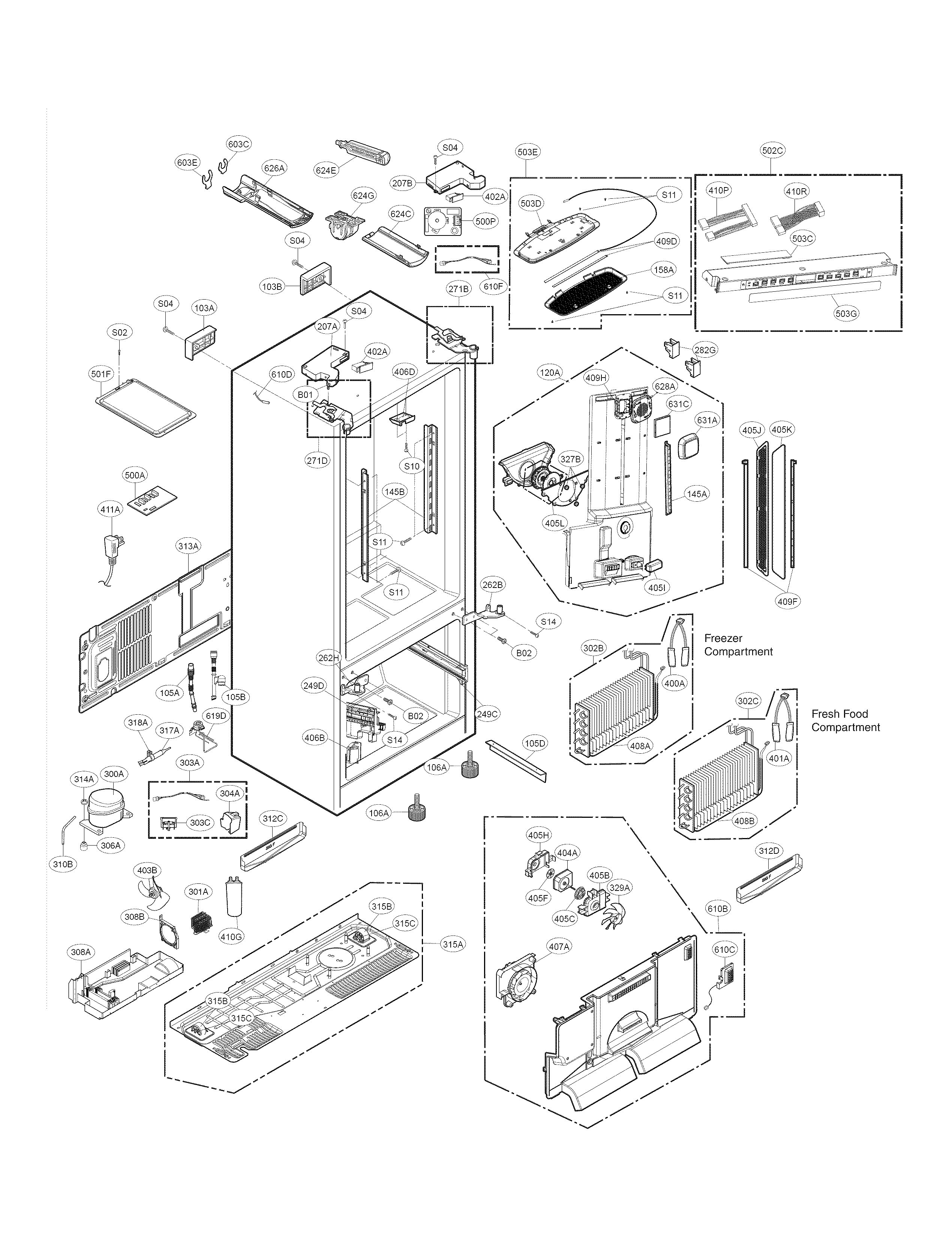Case parts