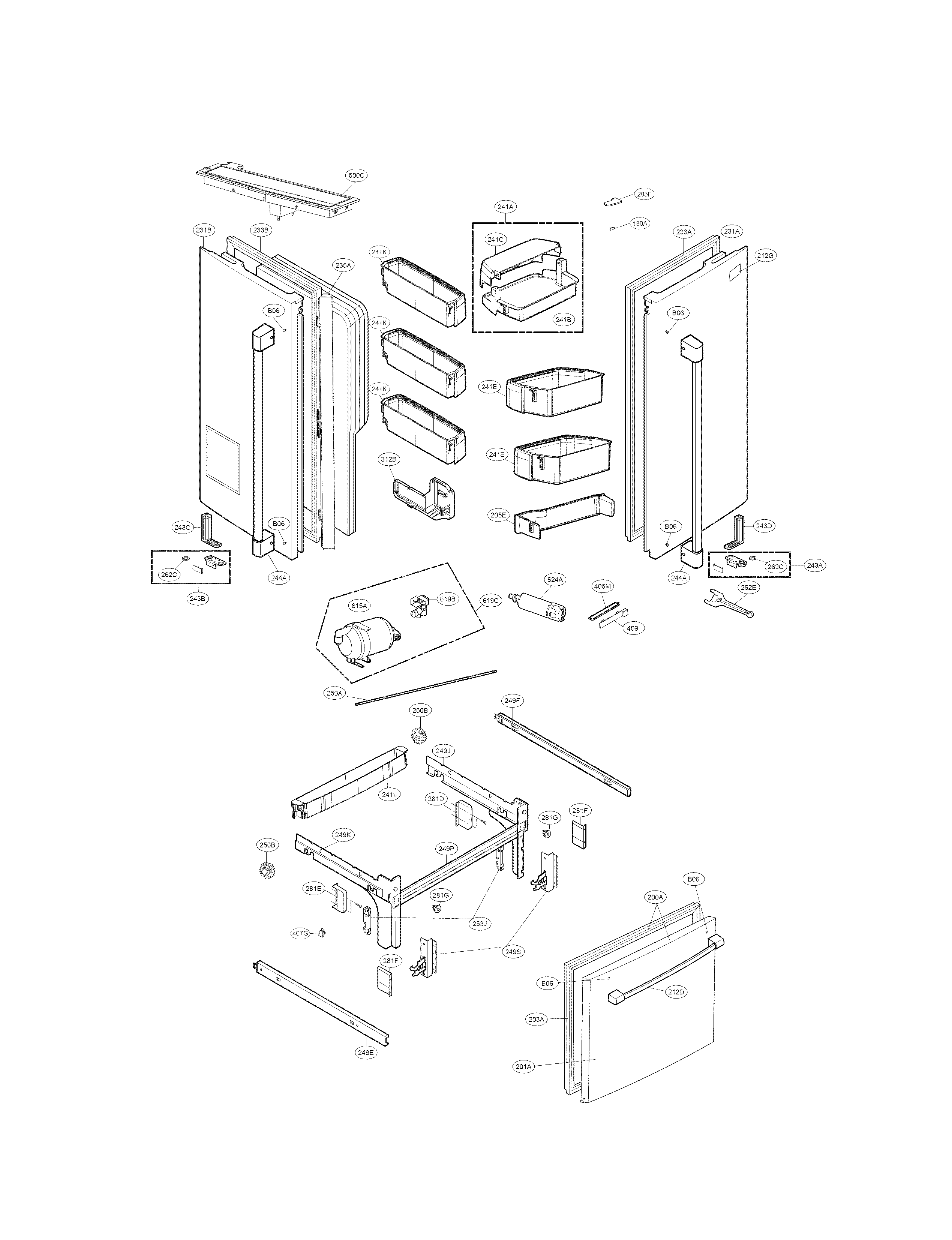 Door parts