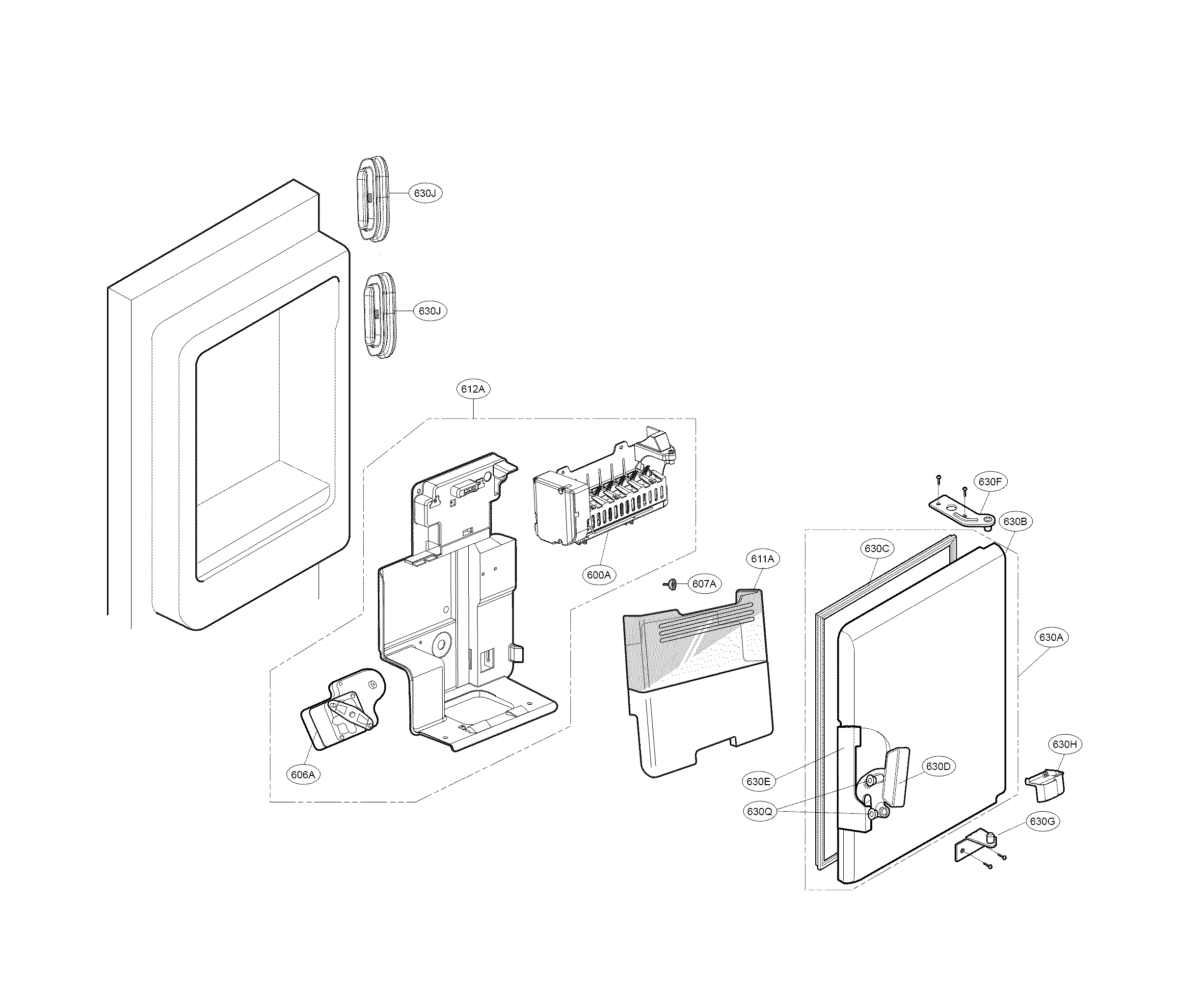 Ice maker part