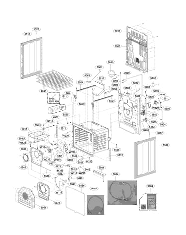 Cavity parts